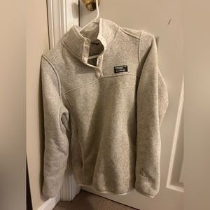 Women’s LL Bean Sweater Fleece Pullover